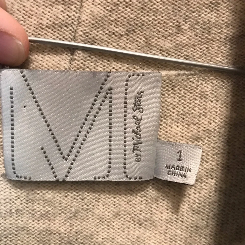 Michael Stars Stripe Cashmere Blend Sweater Size 1